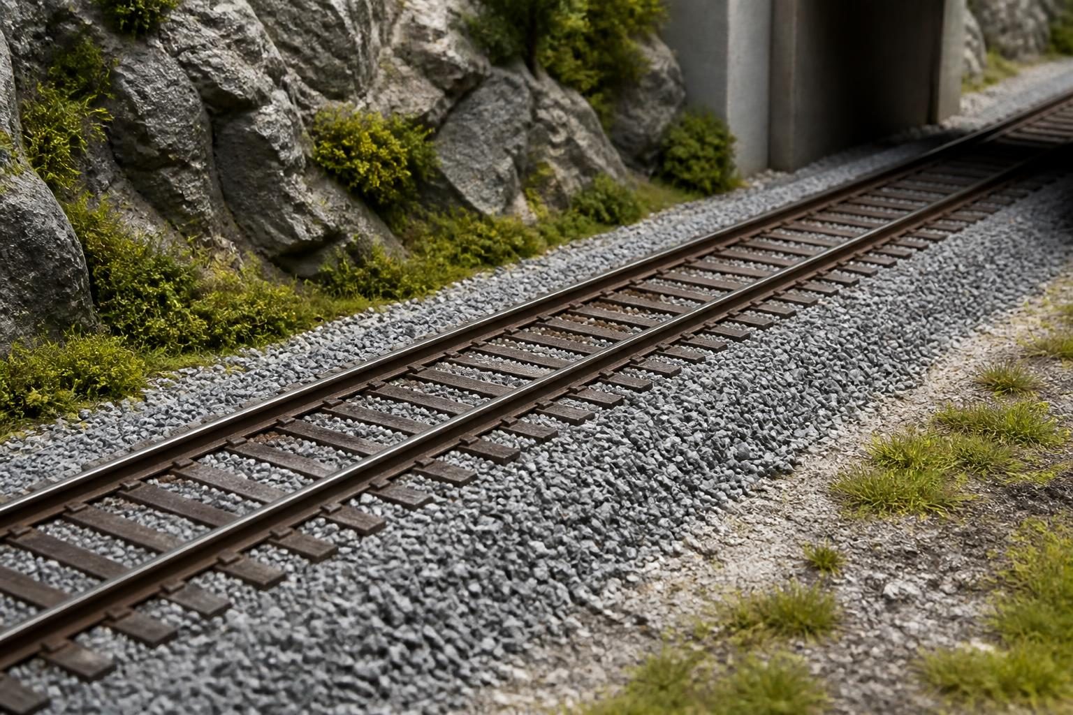 Gray Model Railroad Ballast & Scenery Materials - AZ Rock & Mineral