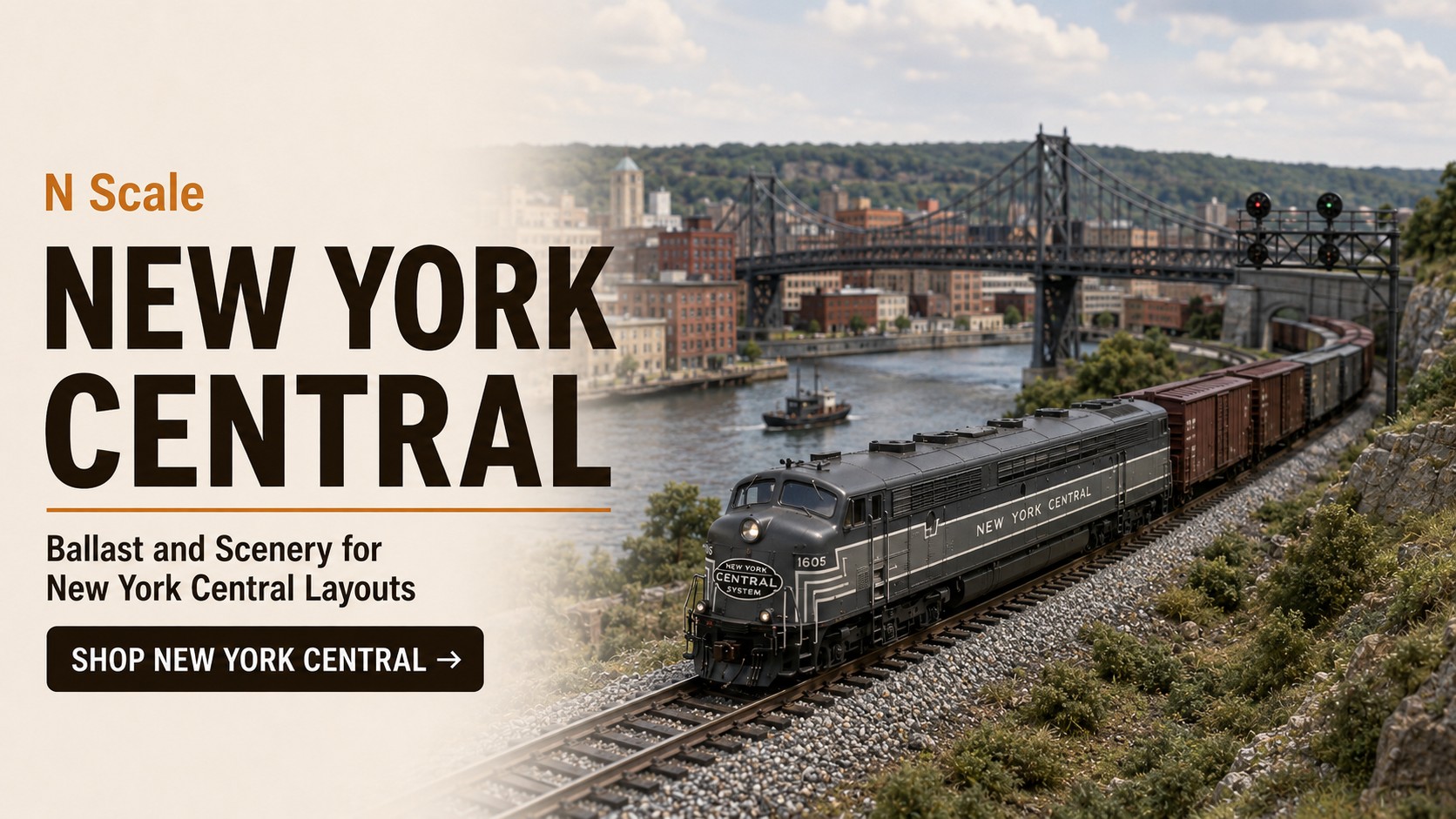 New York Central N scale railroad